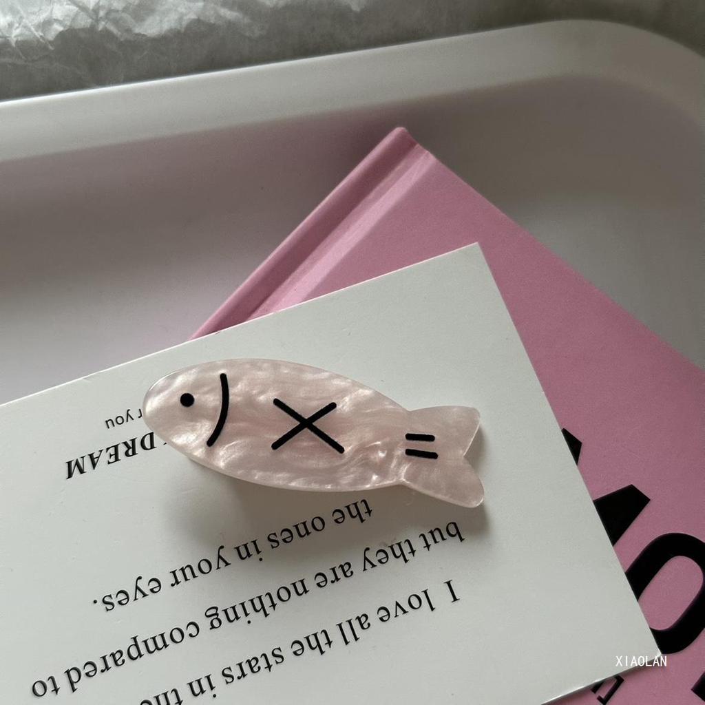 1/8/10 шт. Маленькая рыбка мультяшная заколка для волос дизайн морской серии легкая заколка для челки для девочки заколка для непослушных волос