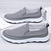 Cloth Shoes Men's Soft-soled Non-slip Canvas Shoes Slip-on Casual Shoes Lightweight Breathable Shoes