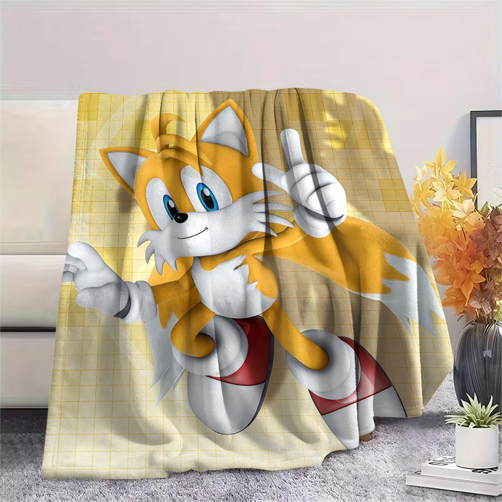 Tails Collection Flannel Blanket, High quality Comfortable for All Seasons, Home Decor, Warmth and Comfort