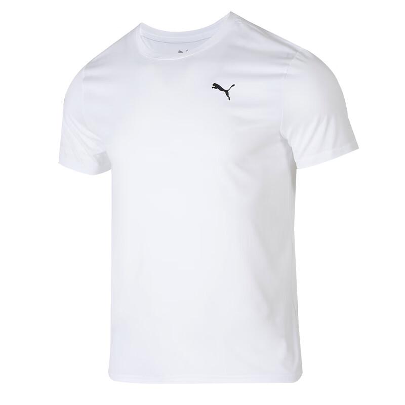 Puma Мужская повседневная спортивная футболка с коротким рукавом