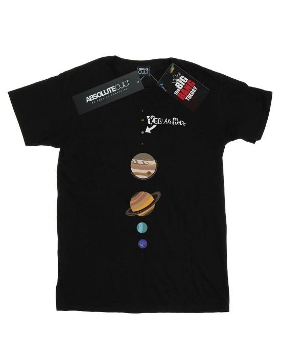 The Big Bang Theory Мужская футболка «Ты здесь»