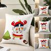 Samyang Buldak Chicken Ramen Cushion Cover Fabric Soft Furnishing,Pillowcase, Cushion Cover, Sofa Pillow, Home Decoration