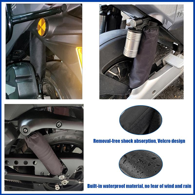 200mm 350mm Rear Shock Absorber Suspension Protector Protection Cover for All Dirt Pit Bike Motorcycle ATV Quad Scooter