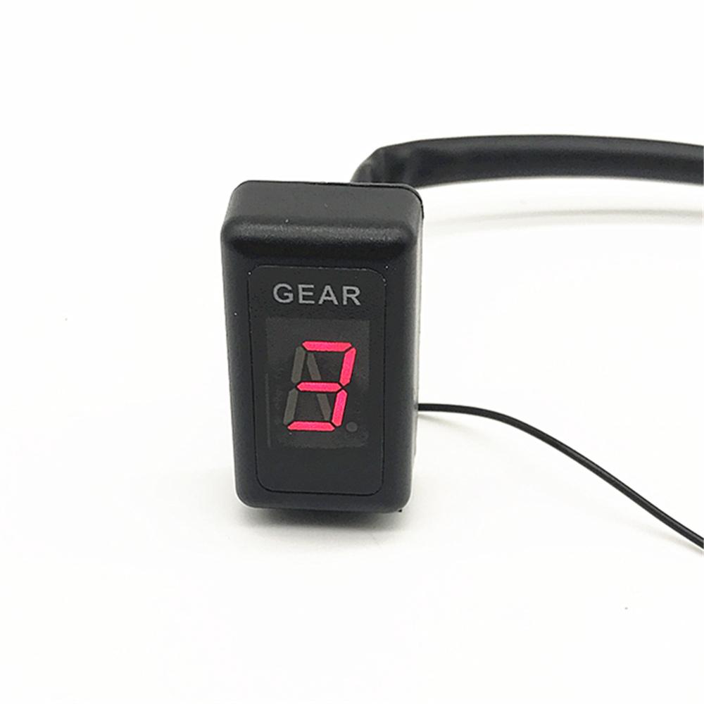 New Style 6 Speed Universal Motorcycle Digital Display Led Motocross Off-Road Moto Light Neutral Gear Indicator Monitor