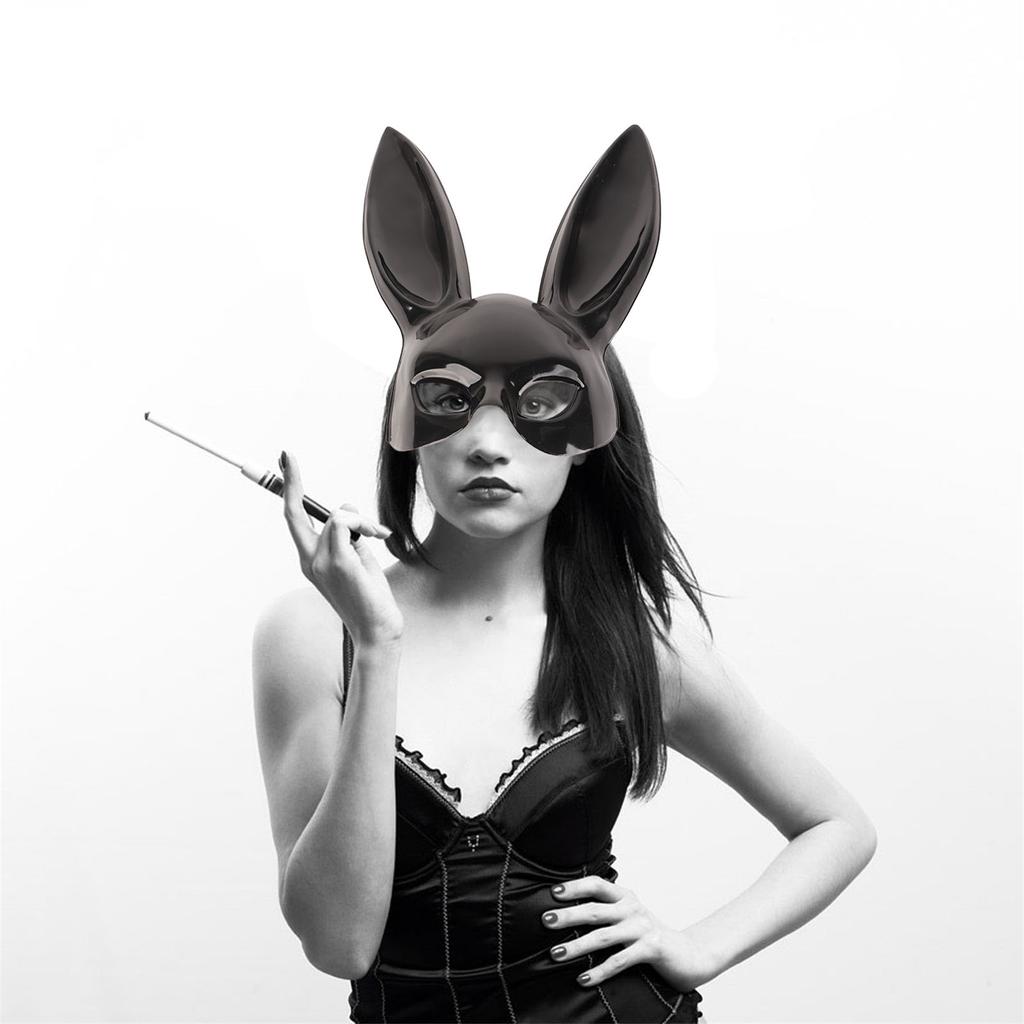 Rabbit Ears Mask Rabbit Mask Bunny Design Face Mask for Masquerade