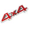 1Pcs 3D Metal 4X4 Four-Wheel Drive Car Sticker Emblem Badge