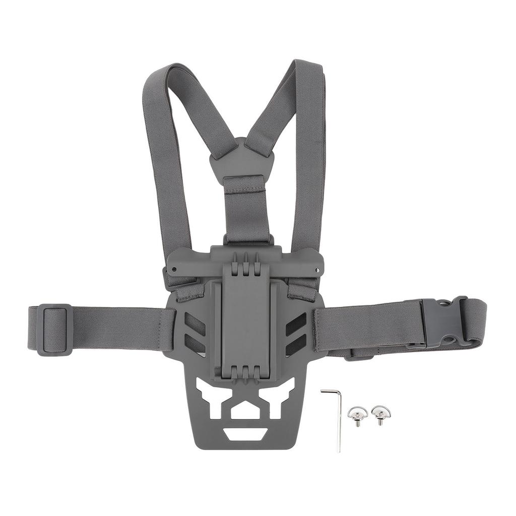 Drone RC Chest Mount Adjustable Angle Foldable Drone Controller Chest Bracket Harness for Mini 4 Pro for Mavic 3 RC for