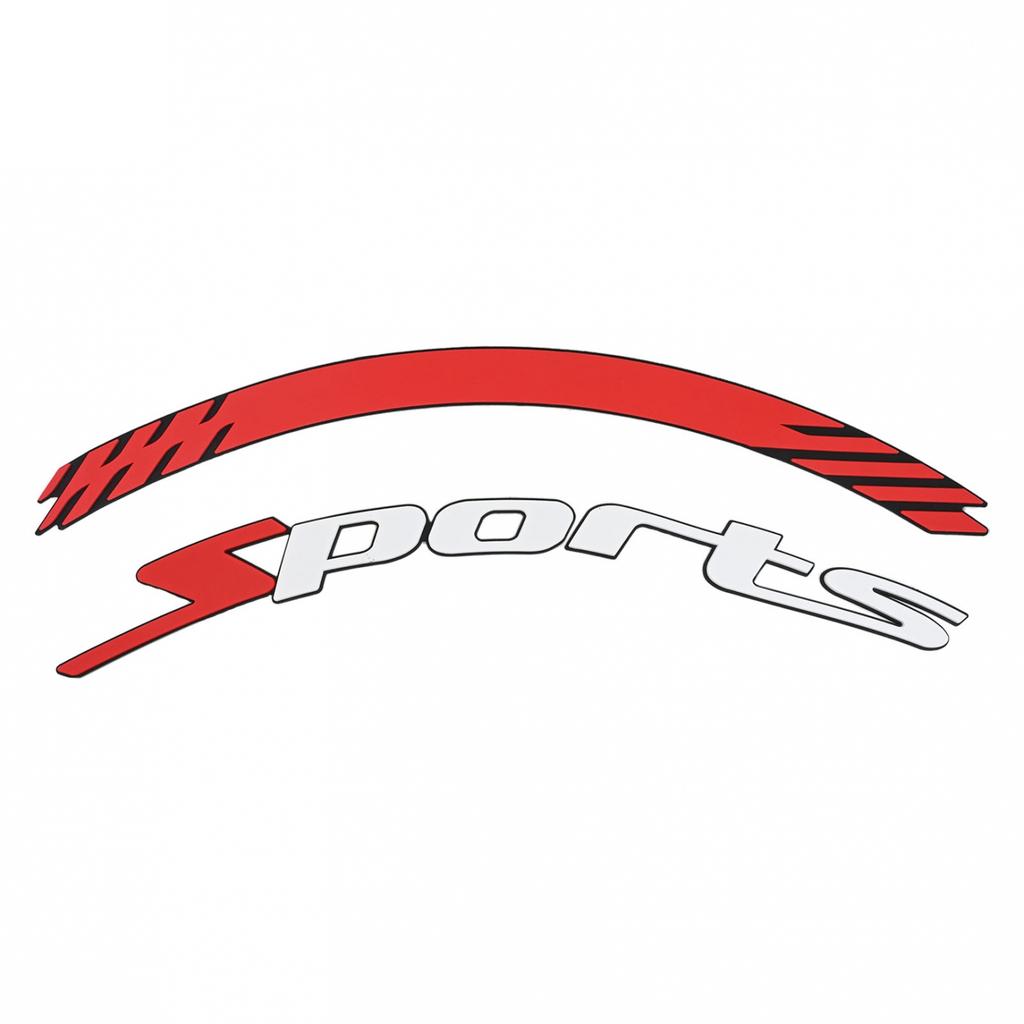 Быстрая установка водонепроницаемых букв на шинах для уникального стиля автомобиля