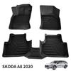 SKODA-A8-2020 Left-hand drive – чёрный