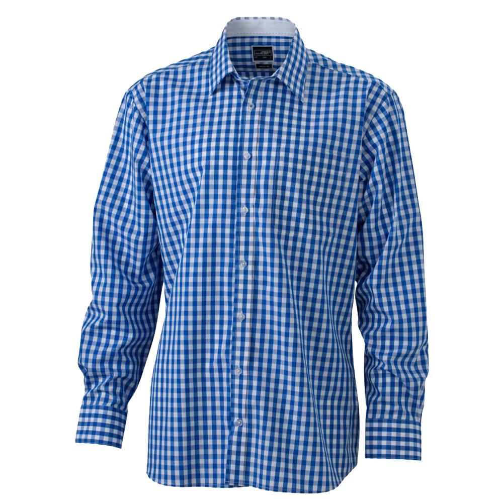 James and Nicholson Mens Checked Shirt