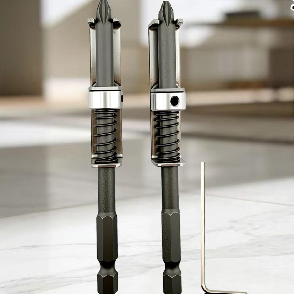 Anti-Drop Spring Screw Support Tip Quick Attachment Spring-Loaded Screw Holder  For Mechanics