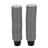 100 шт. Пустые капсулы для кофе 15 мл, алюминиевая фольга, многоразовые капсулы для кофе, легкое запечатывание, для кофемашин