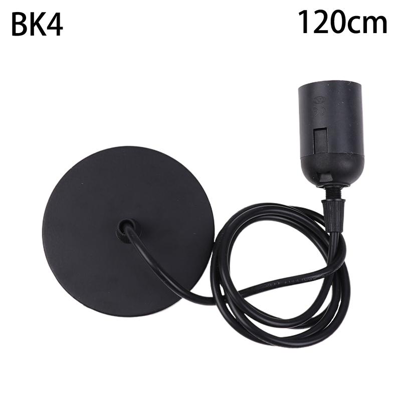 Патрон для подвесной лампы E27 с подвесным проводом 0,5/0,8/1/1,2/1,5/2 м, основание потолочной лампы для бытовой подвесной лампы, люстры