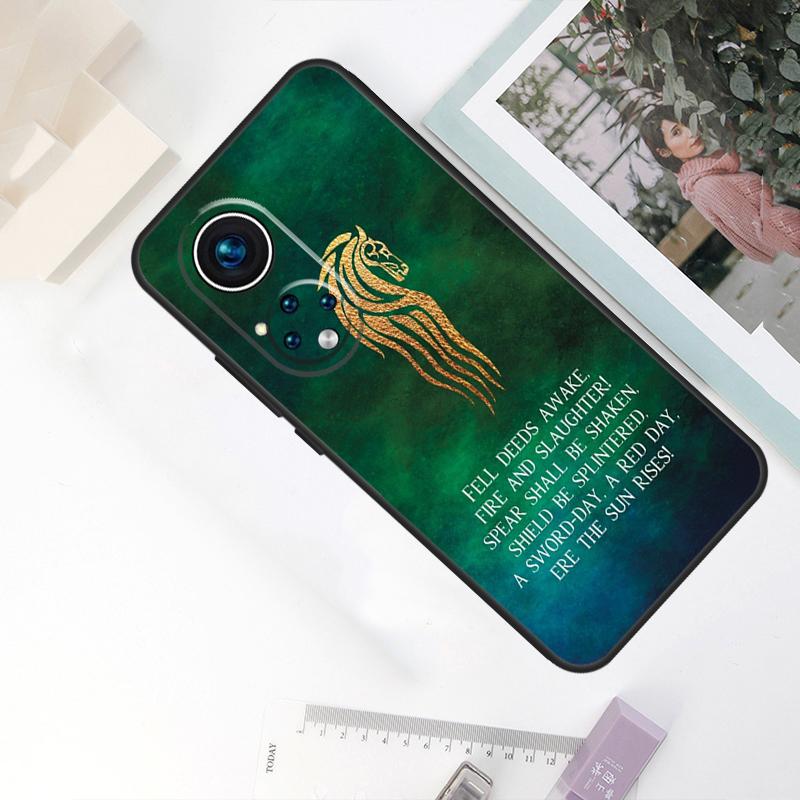 Rider of Rohan For Honor Magic 8 Pro 5 6 7 Lite Case For Honor Win RT 400 200 50 70 90 X8c X8b X9a X9b X9c
