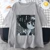 Модная спортивная аниме-футболка, популярная футболка Omori с принтом, хип-хоп, повседневная, высокого качества, классическая уличная одежда для женщин