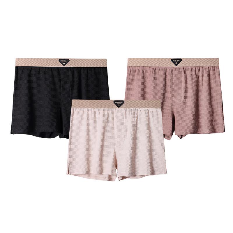 Мужские дышащие удобные боксеры-брифы свободного кроя Aro из чистого хлопка