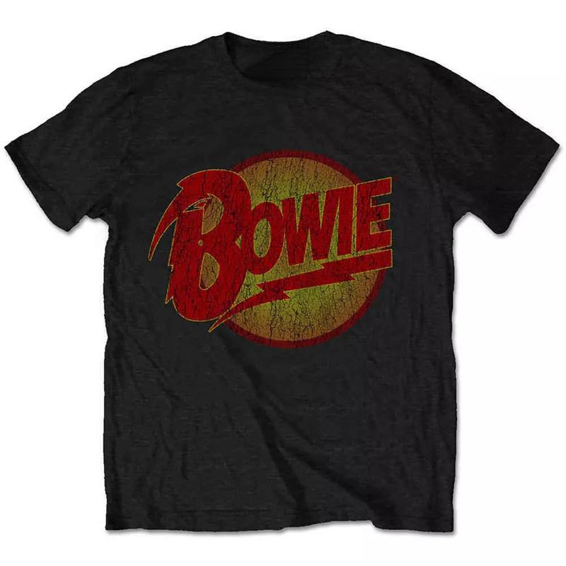 David Bowie Graphic Vintage Unisexs TShirt Unisexs Womens Cotton Y2k Fashion Popular Tee High Quality 2026 Summer T Shirt