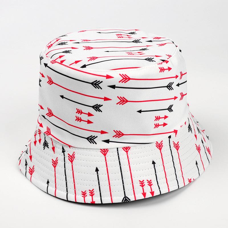 New Space Science Fiction Series Pattern Double-sided Fisherman Hat Unisex Bucket Hat