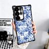Чехол для телефона с покрытием и узором из сине-белого фарфора для Samsung Galaxy S24 S25 FE S26 Edge S23 Ultra S22 S21 Plus S20 Противоударный