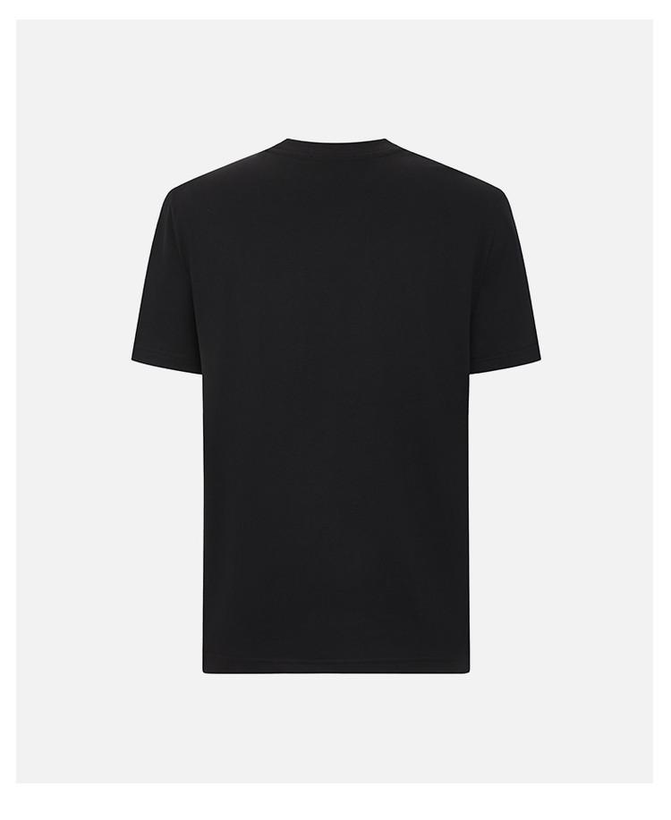 [Skin friendly and comfortable letter print] Spring and summer simple and clean daily commuting versatile men's short sleeved T-shirt