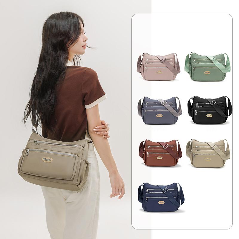 Женская нейлоновая сумка, большая вместимость, сумка через плечо, сумка для мамы, сумка через плечо