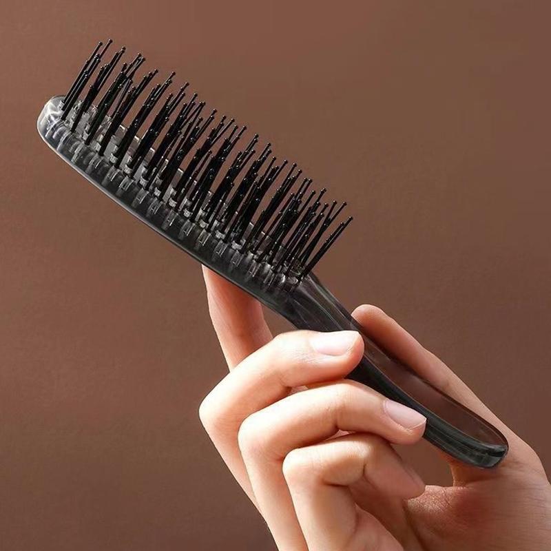 Пластиковая расческа для массажа волос и кожи головы, пушистая щетка для волос, вьющиеся прямые волосы, влажные сухие волосы, инструмент для укладки волос, женский подарок