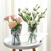 Clear Glass Vase Large Modern Flower Vase Hydroponic Plant Vases for Wedding Centerpieces Dining Table Living Room Decorations