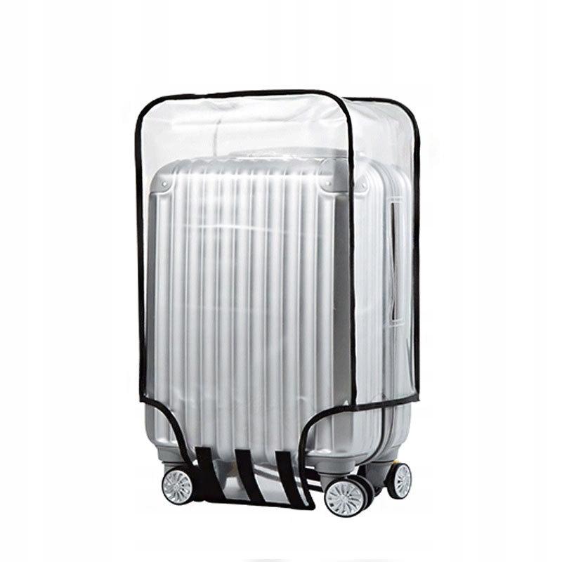 Protective Cover For Suitcase Transparent Travel Luggage 22"" Inches Size M