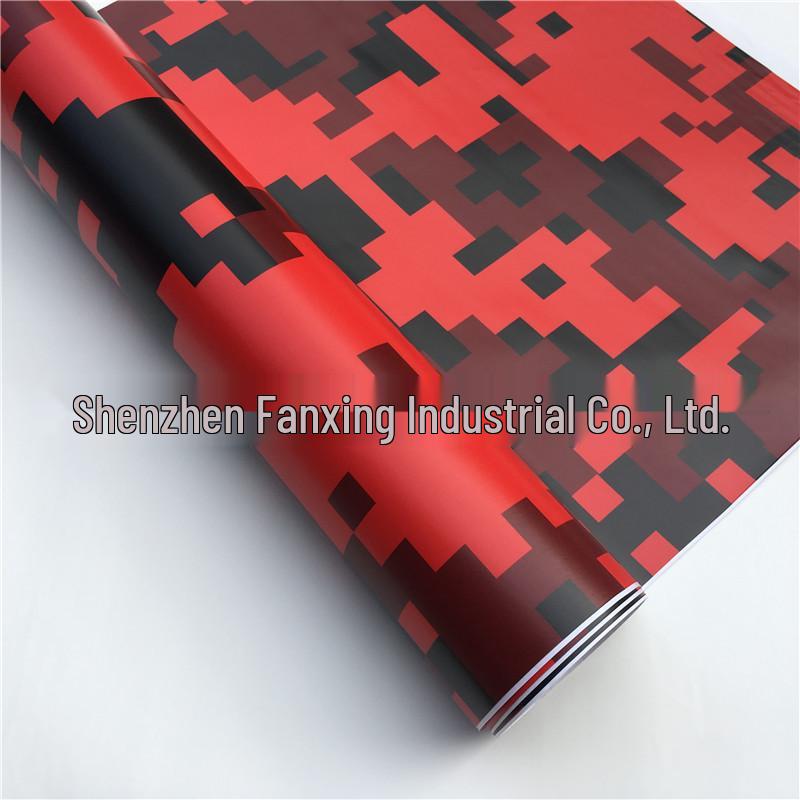 High-Definition Digital Camouflage Car & Motorcycle Wrap for Color Change and Modification Decals