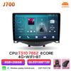 Автомобильная магнитола Android 16 для Toyota Aygo, Peugeot 108, Citroen C1 2014-2020, Беспроводной Carplay, Мультимедийная автомагнитола, BT, Навигация