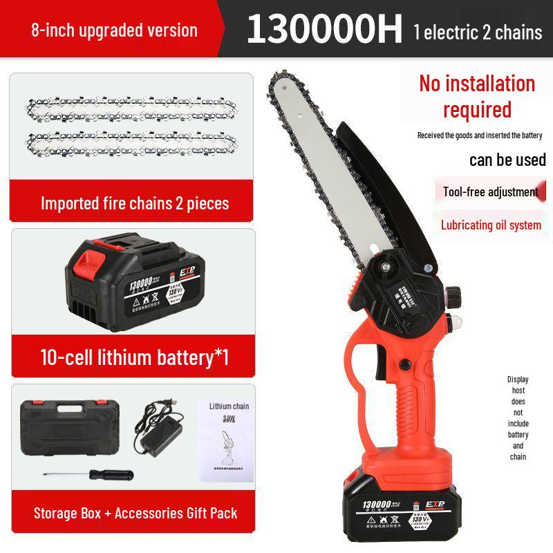 High-Power Lithium Electric Saw for Easy Pruning - Multi-Functional Tree Saw for Middle-Aged and Elderly Users