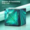 1 шт. Магнитные сменные кубики Магнитные кубики Магнитный фиджет Антистресс Перевертыш Кубическая головоломка Игрушки Магический Бесконечный Космический Куб