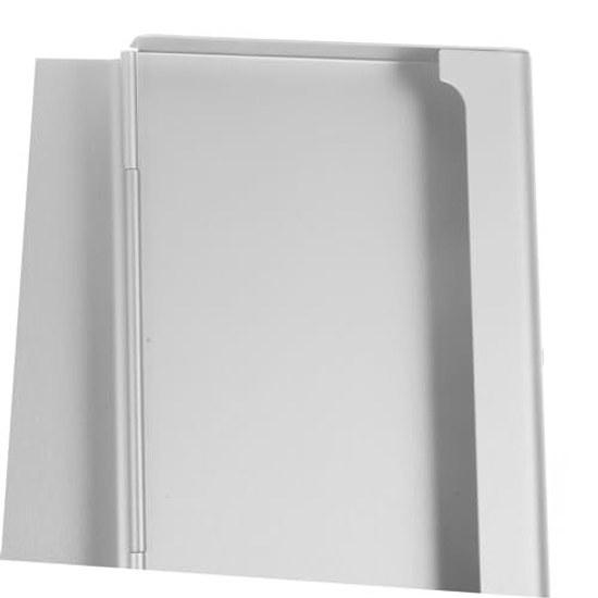 Box name card holder case small metal organizer stainless steel office card.