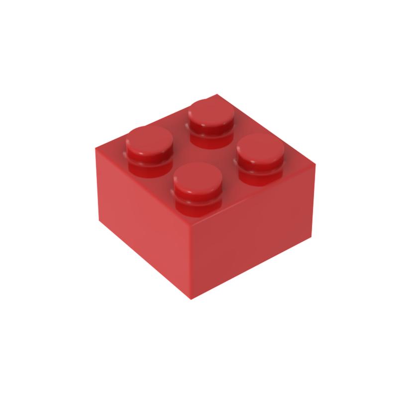 FunBrick 20 шт. 2x2 DIY Набор строительных блоков Совместим с 3003 Толстые блоки Образовательные Творческие игрушки для детей