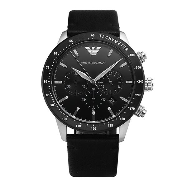 Empolioaleumani Ar11243 Mario Chronograph Men'S Leather Watch