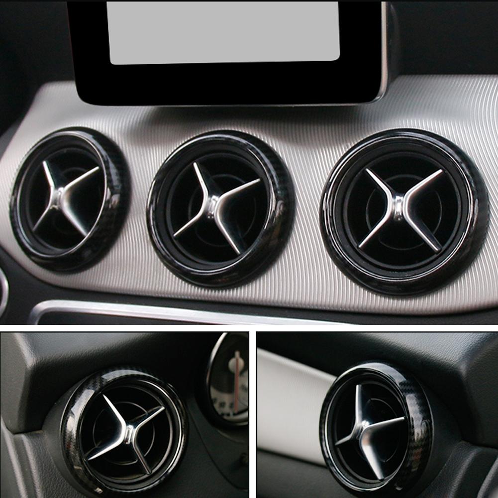 ABS Air Condition Air Vent Outlet Ring Cover Trim for Mercedes Benz A Class W176 ( Not for CLA
