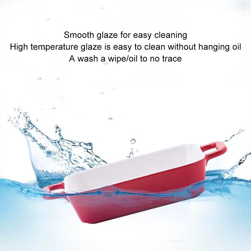 Heat-Resistant Bread Baking Pan Versatile Bread Loaf Pan Ceramic For Healthy Baking Bread Plate