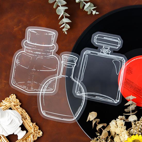 20 шт. DIY прозрачные закладки из сухоцветов изысканный дизайн креативные цветочные растения прозрачные закладки украшения