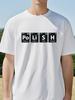 Polish Periodic Spelling Print Graphic T Shirts Funny Unisex Fashion Cotton Short Sleeve Oneck Harajuku Poland Tshirt