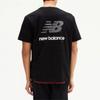 New Balance Футболка Kqj Nbnee21023 19 Public Essential Back Big Logo Short Sleeve Tee St