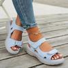 Fashion Women Sandals Summer 2025 New Summer Beach Elegant Pu Leather Sandals Women Fashion Sport Style Lightweight Causal Women Shoes