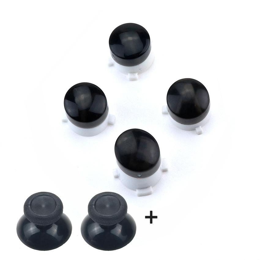 JCD 1set Bullet Buttons ABXY Mod Kit For Xbox One Controller Buttons Repair Part For Xbox One Slim/Xbox One Elite Gamepad
