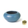 Stylish Brass Incense BurnerIncense Holder for Buddhist Altars, Mini Incense Sticks (Blue 2)