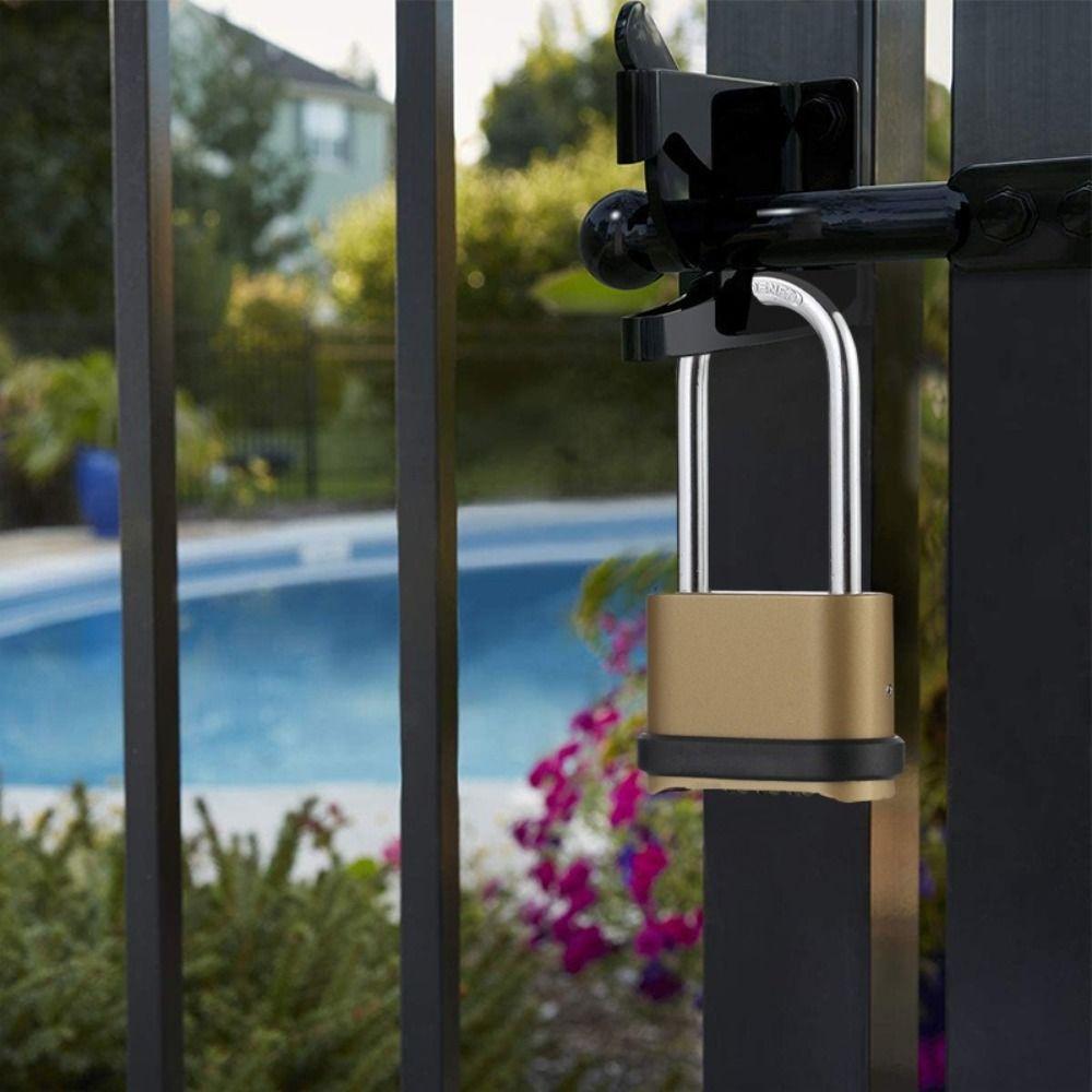 Waterproof Combination Padlock Zinc Alloy Security Padlock Padlock Hardware  Indoor Outdoor Use