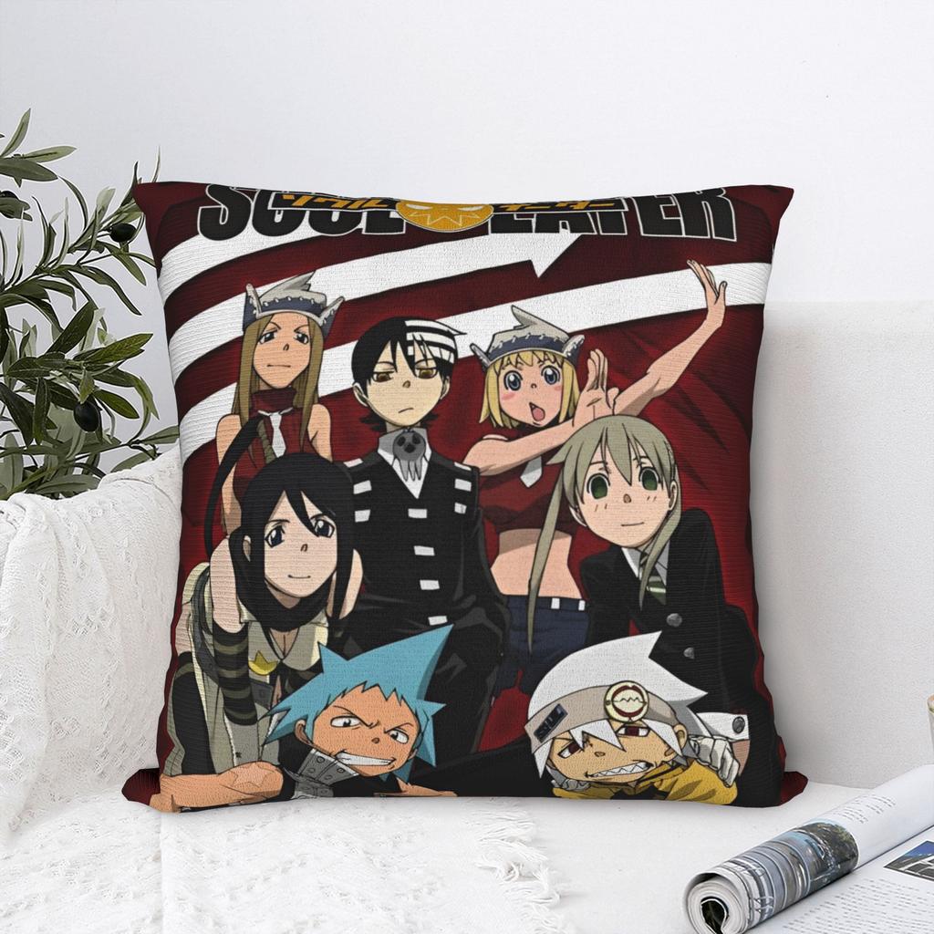 Декоративные наволочки Пожиратель душ комиксы аниме Мерч Подушка для сиденья Наволочка Чехол Квадратный Несколько размеров