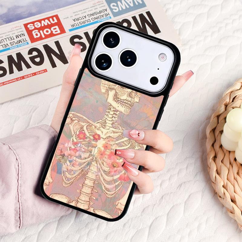 Медицинская Анатомия Человека Мягкий Чехол Для Телефона Для IPhone 17 16e 15 14 13 12 11 Pro Max Air Mini Мягкий Защитный Чехол