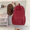 New Schoolbag Female College Student Junior High School Mori Girl Backpack Lightweight Simple Soft Girl Shopping Backpack