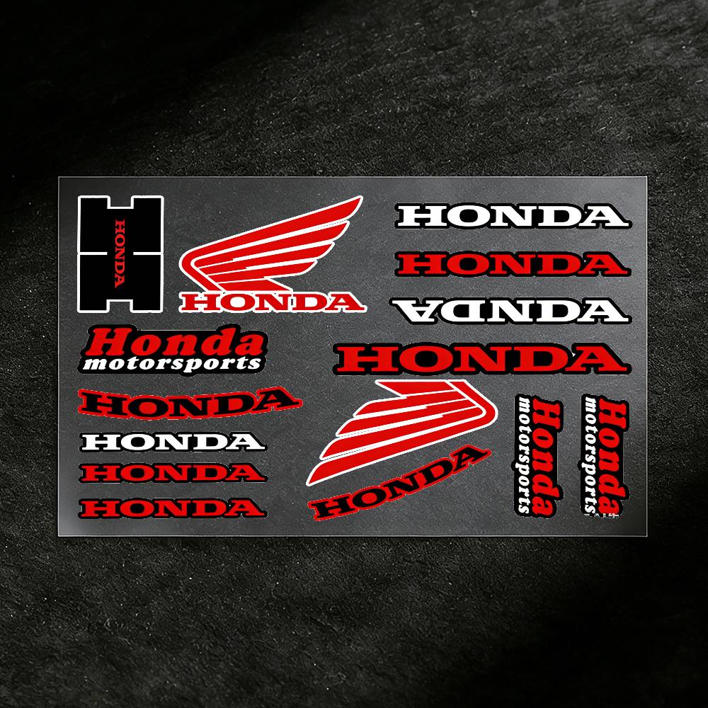 Для HONDA Наклейки Мото Наклейка Кузов Авто Бампер Окна Мотоцикл Ноутбук Стены Виниловая Наклейка Авто Тюнинг Аксессуары
