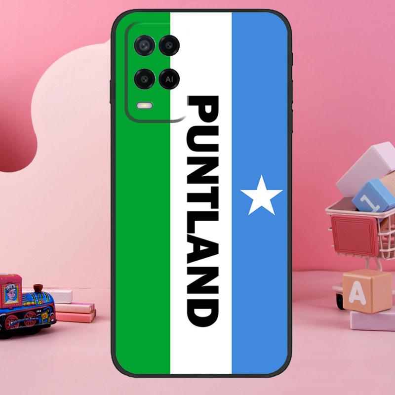 Puntland State Somali Flag Case For Oppo A5 Pro A15 A17 A57 A77 A18 A38 A58 A78 A98 A94 A74 A54 A16 A76 A96 A40 A60 A80