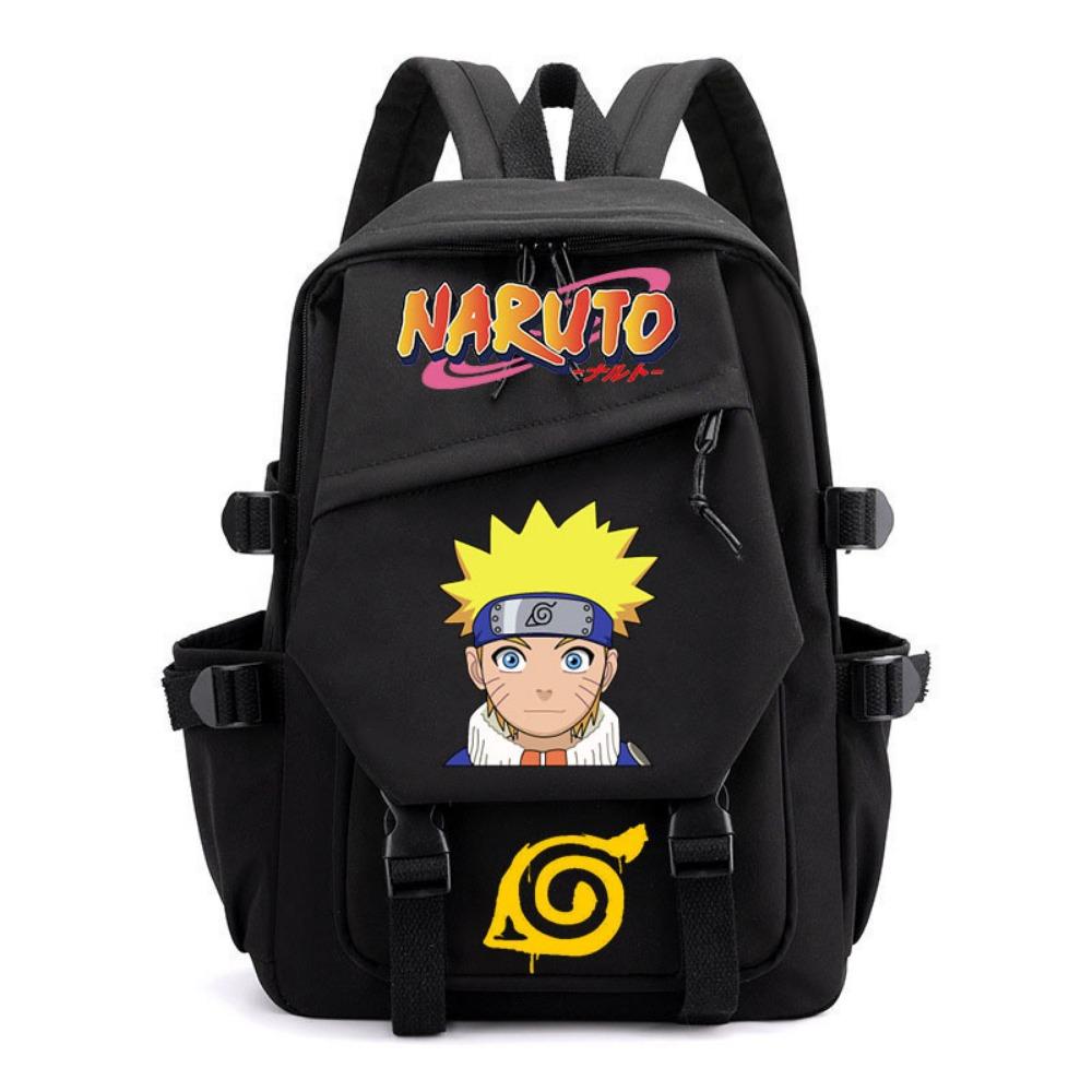 Anime Naruto Schoolbag Children's Backpack Elementary School Bag Boys and Girls Junior High School Students College Students Campus Backpack